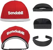 Bendabill Hat Brim Bill Bender (1 PC) Perfect Hat Bending Strap, Conveniently Shape Your Hat To Your Liking, Hat Curving Tool, Brim Curver, Steaming Optional… (Black)