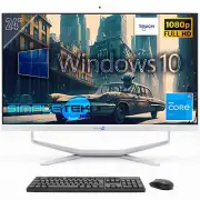 All IN One Aio 24 " FHD Touchscreen I5 6° Gen Win10 32gb 2tb Fixed Webcam 2k_