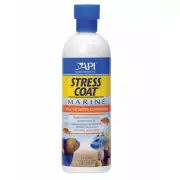 API Marine Stress Coat 473ml Fish Tap Water Conditioner for Marine Fish EXP 7/24