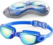Eversport Aegend Adult Swim Goggles, No Leaking UV Sheild Anti Fog