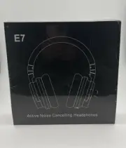 COMMALTA NOISE CANCELLING BLUETOOTH WIRELESS HEADPHONES E7 BLACK