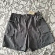 Nike Sportswear Tech Pack Woven Utility Shorts Grey Sz L* FB7528-068