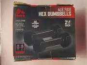 NEW RBX 2 lb Hand Weights Set of 2 (4 lb pair) Toning & Training NIB! Dumbbells