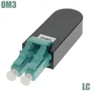 LC OM3 50/125 Multi-Mode Loopback Fiber Optic Tester Optical Adapter Connector