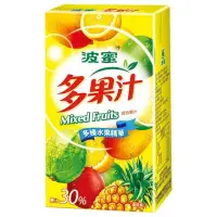 在飛比找蝦皮商城優惠-波蜜 多果汁[箱購] 250ml x 24【家樂福】