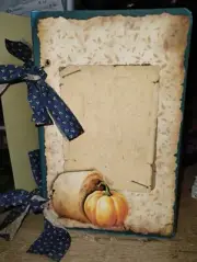 Country Harvest Fall Junk Journal Scrapbook USA Seller