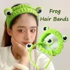 Cartoon Spa Headband Elastic Wrist Towel Cute Makeup Headband Woman Girls