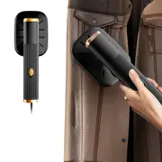USB Portable Micro Steam Iron Handheld Garment Steamer-Black