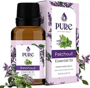 Pure Bio Patchouli Essential Oil - 10 ml | 100% Natural, Undiluted & Therapeutic Grade – Ideal for Aromatherapy, Skincare, Massage & Relaxation
