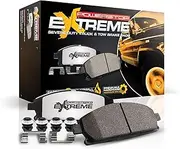 Power Stop Z36-1806 Rear Z36 Truck & Tow Carbon Fiber-Ceramic Brake Pads with Hardware