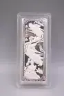 999 Pure Silver Ornaments Fish Playing Collection Invest 100g with Plastic Shell
