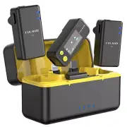 FULAIM X5M Wireless Lavalier Microphone System for Vlogging/ Live Streaming W1Q7
