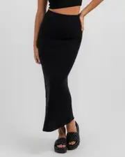 [Mooloola] Mooloola Women's Vienna Maxi Skirt in Black 0 Black