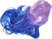 LALADEFIEE Synthetic Hair Long Curly Wig Stylish Lady Wig for Cosplay Halloween Events