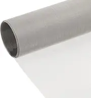 uxcell 80 Mesh Woven Wire Mesh 15.7" x 47.2" (120 x 40cm) 304 Stainless Steel Filter Screen Sheet for Industrial Machinery Filtering Powder Fine Particles, 0.2mm Hole