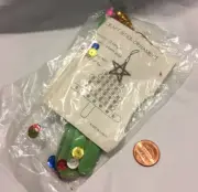 CRAFTS CHILDS POPSICLE STICK SEQUIN CHRISTMAS TREE ORNAMENT PROJECT KIT EASY FUN