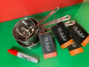 New~ IL MULINO STAINLESS STEEL Mini Cook Pan Set-ship free