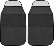 Car Kick Mats Back Seat Protector, Car Kick Mats Back Seat Protector, 2PCS Oxford Cloth Cover for for Vehicles to Protect from Dirt, Mud & Scratches