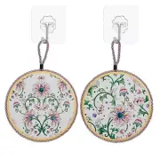 Ceramic Trivets for Hot Dishes,Hot Pads for Kitchen 2 Pack Thick Heat