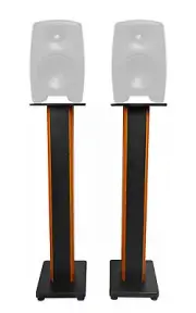 Rockville 36” Studio Monitor Speaker Stands For Genelec M030AM Monitors