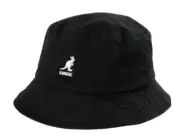 Kangol Women's Washed Cotton Bucket Hat X-Large, Black