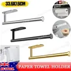 Kitchen Hanger Paper Roll Under Cabinet Towel Holder Rack Shelf Wall Adhesive AU