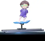 Car Dashboard Decorations,Cartoon Surfing Boy Car Decor | Cute Surfing Boy Design Swinging Figure for Him Her Birthday