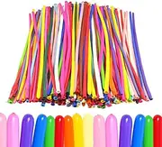 Faxco 200Pcs Colored 260q Long Balloons For Balloon Animals,Twisting Balloons, Magic Balloons for Birthday Party Decorations,Balloon Animal Kit 260q Balloons