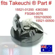 1552100500 15521-00500 Fuel Cap & Keys Fits Takeuchi Excavators & Track Loaders