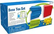 Base Ten Manipulatives | Math Game Cubes Base Ten Blocks - Educational Toys, Counting Blocks Preschool Learning for Kindergarten 1st 2nd 3rd Grade