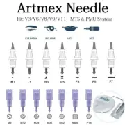 5-100Pcs Artmex V8 V6 V3 V11 Tips Cartridges MTS PMU Permanent Makeup Tattoo Tip
