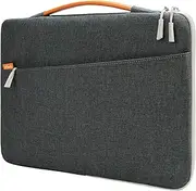 JETech Laptop Sleeve for 14-Inch MacBook Pro (M4 / M3 / M2 / M1, 2021-2024), Waterproof Bag Case with Portable Handle and Pocket, Compatible with 14 Inch Notebook (Dark Grey)