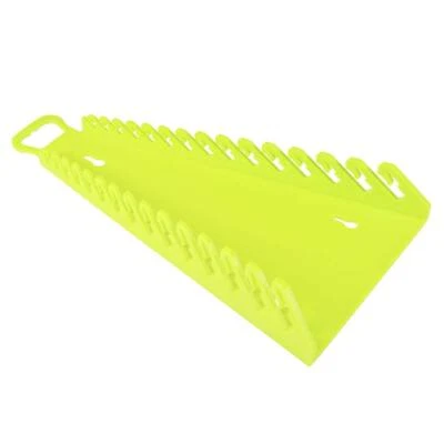 Ernst 5182HV 15-Tool Reverse "Gripper" Wrench Organizer HI-VIZ