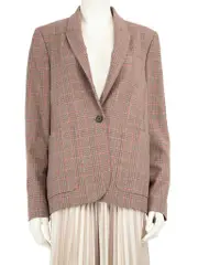 Check Pattern Blazer