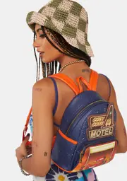 [Loungefly] Disney Pixar Moments Cars Cozy Cone Motel Glow Mini Backpack