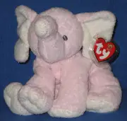 BABY WINKS (PINK) THE ELEPHANT - BABY TY - MINT with MINT TAGS