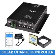 30A Solar Charge Controller Bluetooth APP MPPT Dual Battery Charger Regulator
