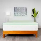 3 Inch Memory Foam Mattress Topper Infused with Green Tea Extract and Gel Coolin