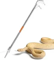 Snake Stick - Snake Catcher Handling Tool Reptile Grabber - Foldable Extended Snake Tong Snake Grabber Tool for Hiking Camping Fishing Pouxa