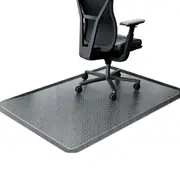 Non Slip Office Chair Desk Floor Mat Computer Carpet PVC Plastic Frosted Protector