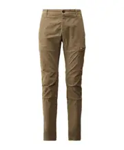 tapered-leg corduroy trousers 48,52,IT48 walnut color