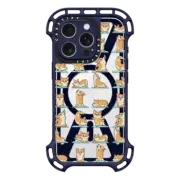 iPhone 16 Pro Ultra Bounce Case MagSafe Compatible Corgi Yoga