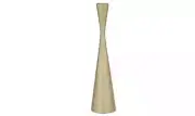 Godinger Gold Finish Hourglass Tapered Candlestick 7.5"