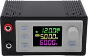 Adjustable Voltage Regulator DC, Boost Converter Power Supply Panel, Constant Current Volt Step Up Down Module, DC6-30V 6A Digital Display Compact DC Power Supply Voltage Regulator
