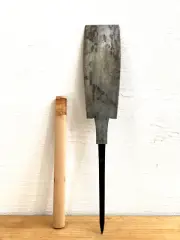 Vintage Japanese Hand saw「 Nakaya Yuji」Carpentry pro tool double edge saw 270mm③