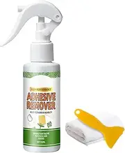 Glue Remover - Vehicle Sticker Remover - Safe Adhesive Remover with Scraper and Towel, Safely Removes Stickers Labels Decals Tape