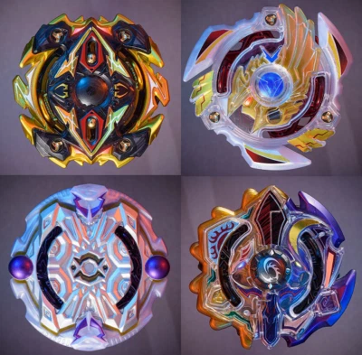 Beyblade Burst B00 Valkyrie Orichalcum 2016-2018 CoroCoro Limited Rare Set