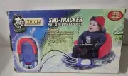 Uncle Bob Kids Toddler Polar Bear 33” Winter Snow Pull Sled Tube Inflatable NEW