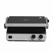 Nero Deluxe Sandwich Press / Contact Grill 4 Slice with Timer | Bnb Supplies