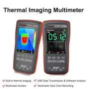Portable IR Thermal Imaging Camera Multimeter 2 In1 Touch Screen USB Interface